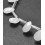 Chapelet de gouttes à facettes en jade