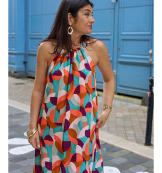 Blouse, rose, paréo - Clématisse Pattern