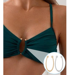 Fermoir en V (maillot)