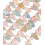 Morganite - Chapelet de pierres pépites allongées