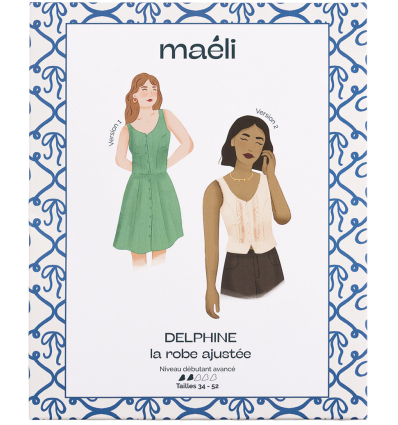 Patron robe "Dephine" - Maéli Paris