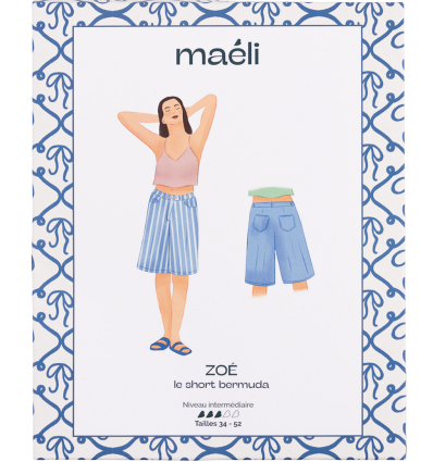 Patron short "Zoé" - Maéli Paris