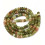 8.5x4.5mm - rondelle jade teintée - Chapelet pierre