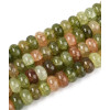 Chapelet pierre - jade teinté 4mm