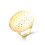 Bague grand plateau perforé