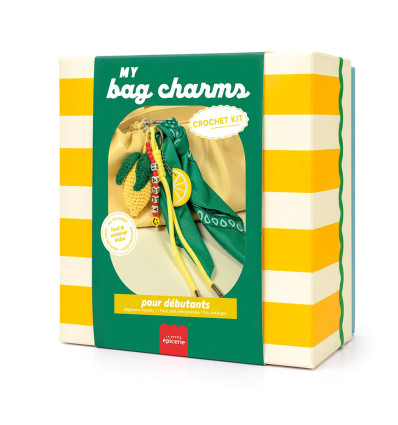 Kit crochet pour débutant - Bag charms