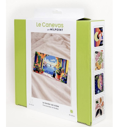 Kit canevas complet "LE GARDIEN DE LA BAIE"