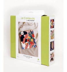 Kit canevas complet "LA DAME AUX AGRUMES"
