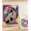 Kit canevas complet "LA FEMME AU PAPILLON"