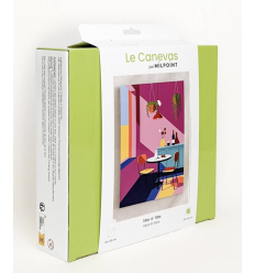 Kit canevas complet "TETE-A-TETE"