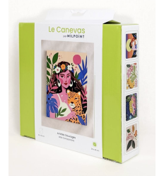 Kit canevas complet "AMITIES SAUVAGES"