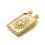 Pendentif plaque coeur ex-voto