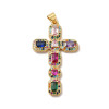 Pendentif pastille inoxydable poinçonnée