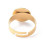 Bague gros plateau