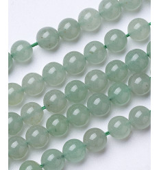 10mm - aventurine verte - Chapelet pierre