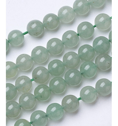 10mm - aventurine verte - Chapelet pierre