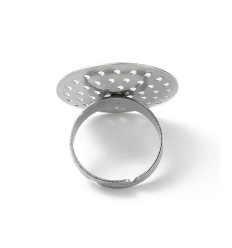 Bague grand plateau perforé