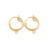 Créole inoxydable épaisse 30mm (2pcs)