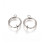 13mm - dormeuse pour oreille non percée (2pcs)