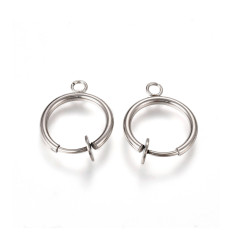 13mm - dormeuse pour oreille non percée (2pcs)