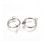 13mm - dormeuse pour oreille non percée (2pcs)
