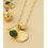 Pendentif losange ethnique