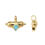 Pendentif talisman turquoise