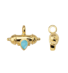 Pendentif talisman turquoise