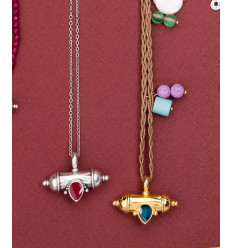 Pendentif talisman turquoise