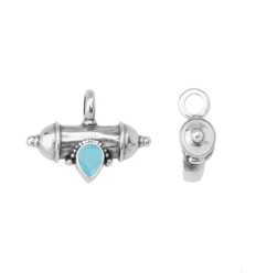 Pendentif talisman turquoise
