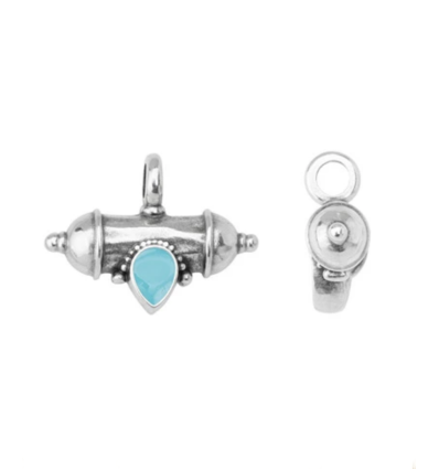 Pendentif talisman turquoise