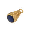 Pendentif oeil articulé + zircon vert