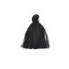 Pompon de coton 3cm - noir