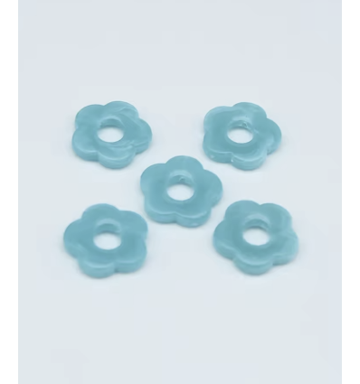 pendentif fleur en acétate