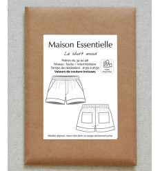 Patron “Le short MOOD" - Maison Essentielle