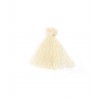 Pompon de coton 3cm - écru