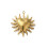 Pendentif petit coeur rayonnant