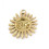 Pendentif grand soleil avec visage