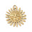 Pendentif grand soleil avec visage