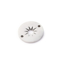 Connecteur Ø10mm médaille étoile