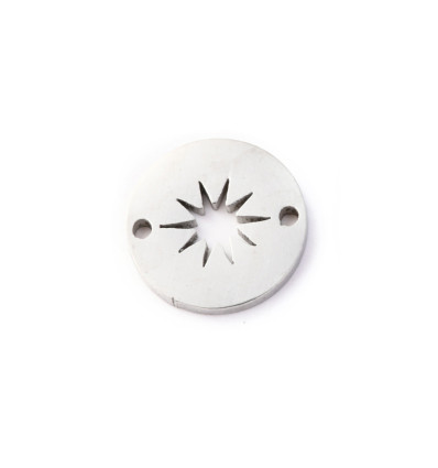 Connecteur Ø10mm médaille étoile