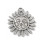 Pendentif soleil avec visage