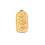 Pendentif cartouche en acier inox