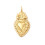 Pendentif coeur ex-voto
