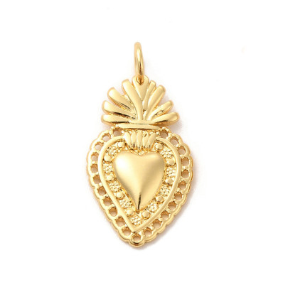 Pendentif coeur ex-voto