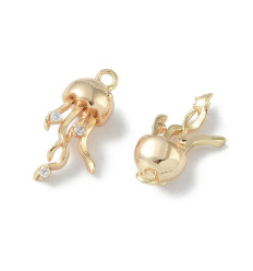 Pendentif méduse + zirconium