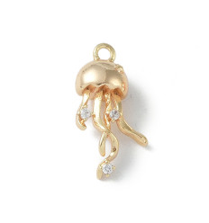 Pendentif méduse + zirconium
