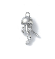 Pendentif méduse + zirconium