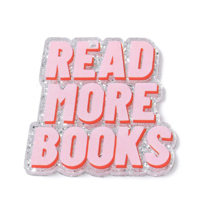 pendentif Read More Books plexi