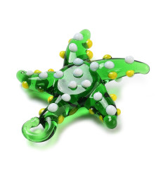pendentif étoile en verre soufflé